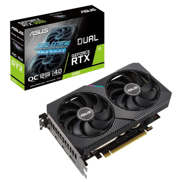 【新品未開封】ASUS RTX3060 DUAL-RTX3060-O12G