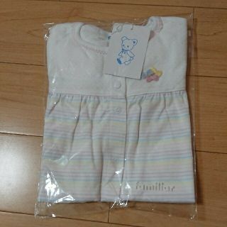 ファミリア(familiar)の専用☆新品未使用☆ファミリア☆半袖ロンパース(ロンパース)