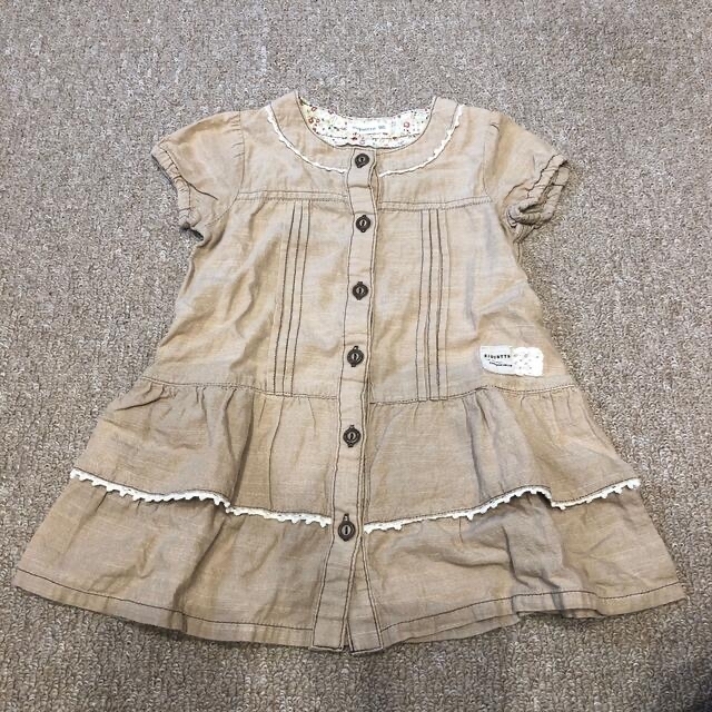 Biquette(ビケット)のビケット　ワンピース　95センチ　おまけ付き キッズ/ベビー/マタニティのキッズ服女の子用(90cm~)(ワンピース)の商品写真