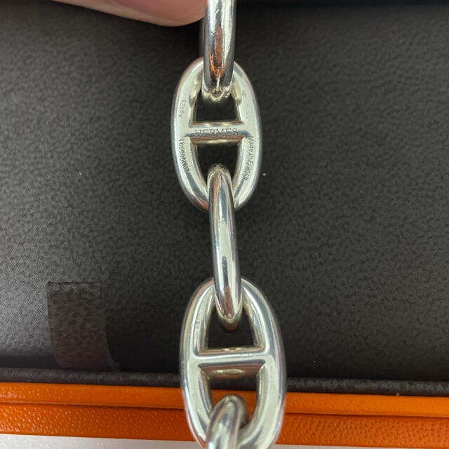 Hermes(エルメス)のHERMES エルメス シェーヌダンクル GM12コマ メンズのアクセサリー(ブレスレット)の商品写真