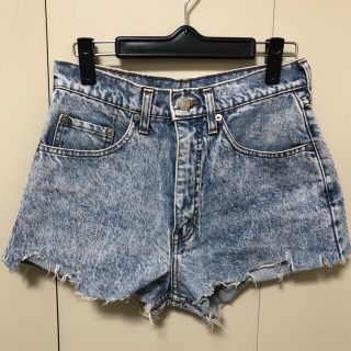 リーバイス(Levi's)の美品 リーバイス デニムショートパンツ ビンテージ XX 希少 レア ケミカル(ショートパンツ)