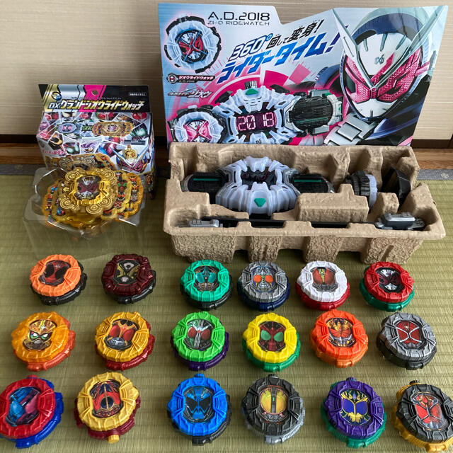 値下げ　仮面ライダージオウ　ドライバー　ベルト　ライドウォッチ　グランドジオウ エンタメ/ホビーのフィギュア(特撮)の商品写真