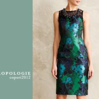 アンソロポロジー(Anthropologie)のお値下げアンソロジーワンピース(ひざ丈ワンピース)