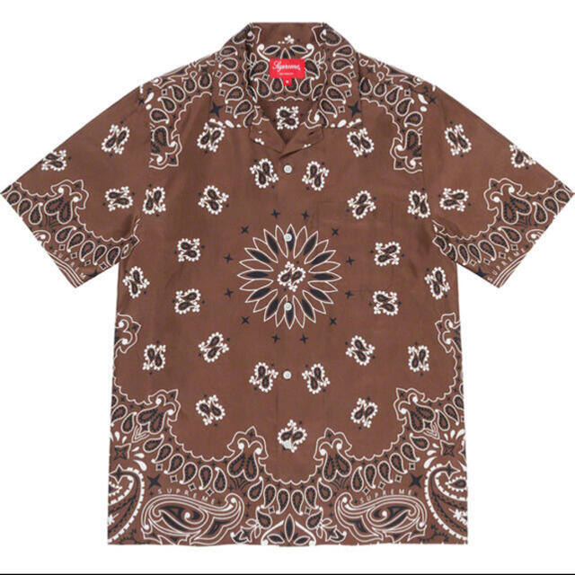 Supreme Bandana Silk Shirt XL