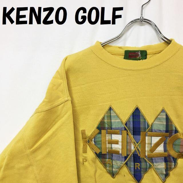 KENZO / golf ビンテージ　スウェット・トレーナー　4