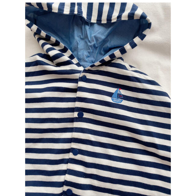 SHIPS KIDS(シップスキッズ)のSHIPS シップス ベビー ポンチョ キッズ/ベビー/マタニティのキッズ服男の子用(90cm~)(ジャケット/上着)の商品写真