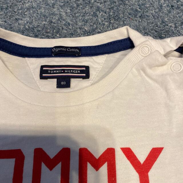 TOMMY HILFIGER(トミーヒルフィガー)のtommy  半袖T 80 キッズ/ベビー/マタニティのベビー服(~85cm)(Ｔシャツ)の商品写真