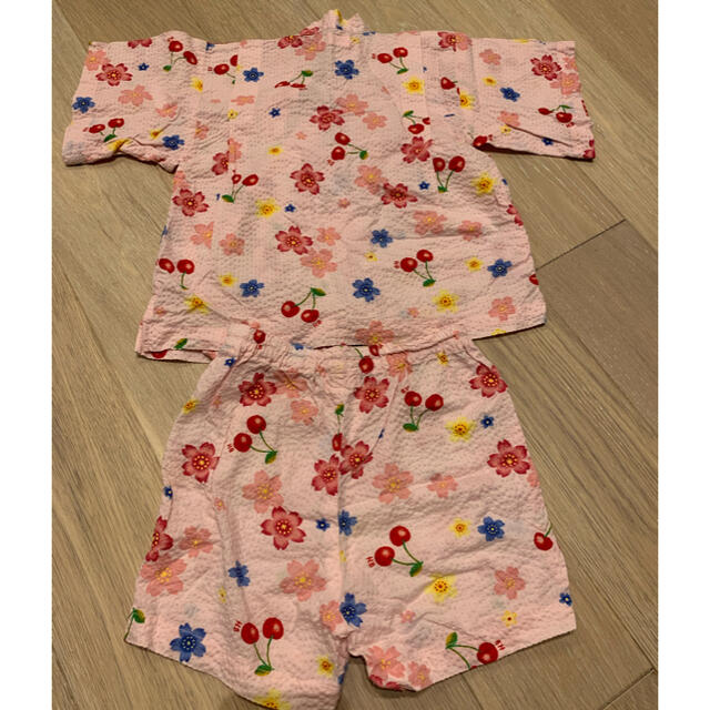 HOT BISCUITS(ホットビスケッツ)のmikihouse♡甚平90センチ キッズ/ベビー/マタニティのキッズ服女の子用(90cm~)(甚平/浴衣)の商品写真