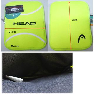 ヘッド(HEAD)のヘッド　iPadケース　テニスボール風　HEAD（182C）(その他)