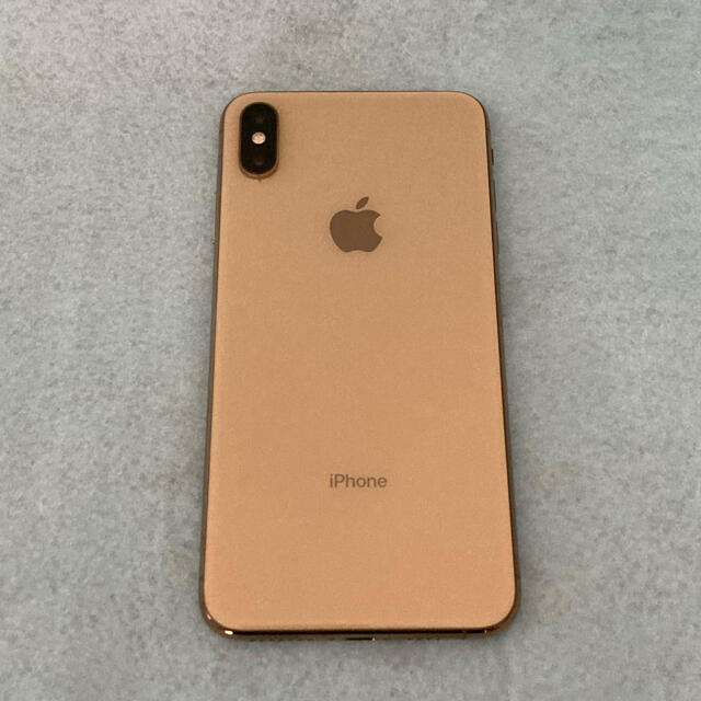 Apple(アップル)のiPhone XS MAX 256 gold simフリー スマホ/家電/カメラのスマートフォン/携帯電話(スマートフォン本体)の商品写真