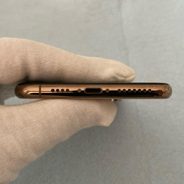 Apple(アップル)のiPhone XS MAX 256 gold simフリー スマホ/家電/カメラのスマートフォン/携帯電話(スマートフォン本体)の商品写真