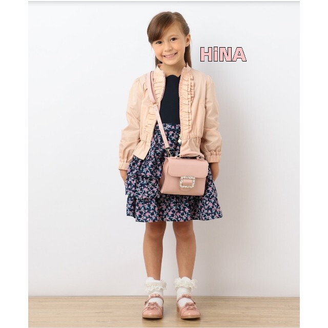 TOCCA(トッカ)のToccabambini♡グログランフリルリボンブルゾン キッズ/ベビー/マタニティのキッズ服女の子用(90cm~)(ジャケット/上着)の商品写真