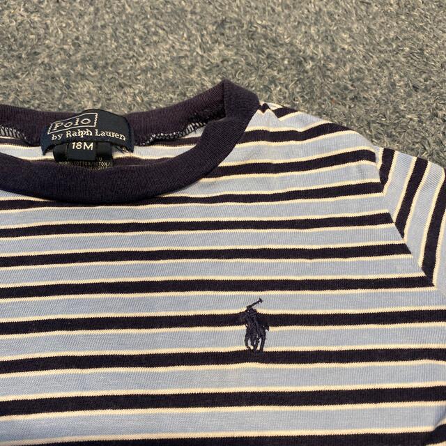 POLO RALPH LAUREN(ポロラルフローレン)のラルフローレン　半袖T 18M 2枚セット キッズ/ベビー/マタニティのベビー服(~85cm)(Ｔシャツ)の商品写真