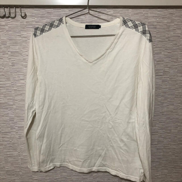 BURBERRY BLACK LABEL(バーバリーブラックレーベル)のバーバリー　ロンT レディースのトップス(Tシャツ(長袖/七分))の商品写真