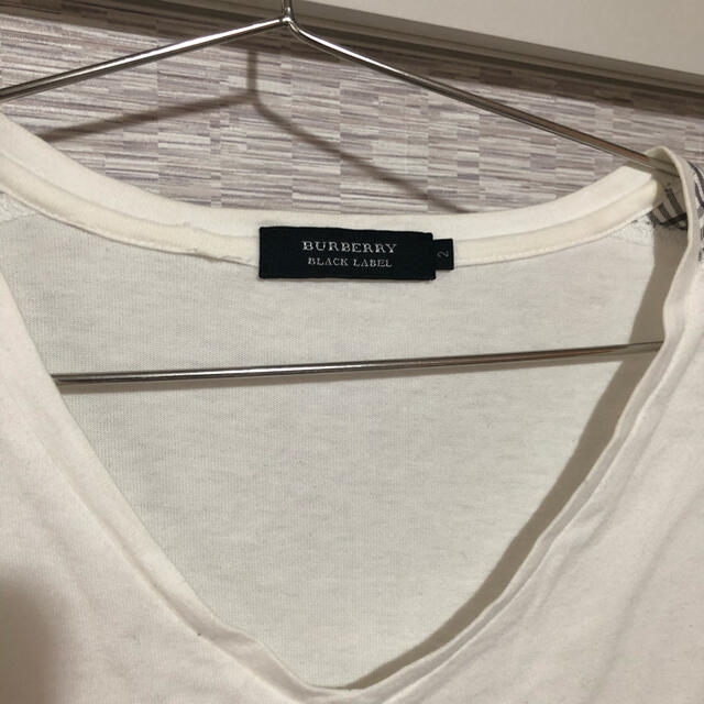 BURBERRY BLACK LABEL(バーバリーブラックレーベル)のバーバリー　ロンT レディースのトップス(Tシャツ(長袖/七分))の商品写真