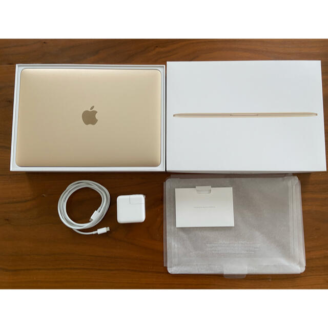 専門ショップ Apple MacBook Retina 12インチ 2017 ゴールド ノートPC 