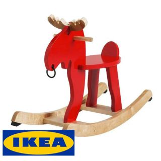 イケア(IKEA)のIKEA EKORRE ロッキンムース ベビー 木馬  イケア エコレ キッズ (その他)