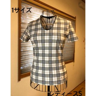 バーバリー(BURBERRY)の超美品本物バーバリーBurberry上質コットンチェック柄Tシャツ♫(Tシャツ(半袖/袖なし))