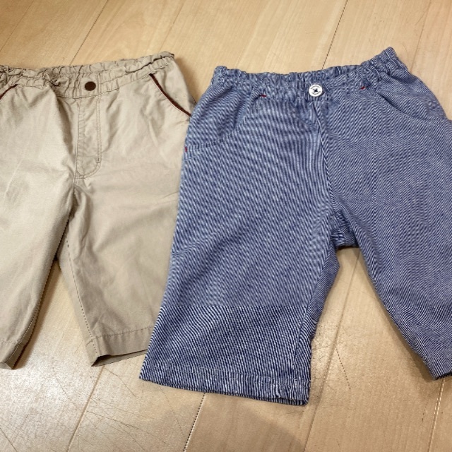 familiar(ファミリア)の専用　familiar 110 ハーフパンツ キッズ/ベビー/マタニティのキッズ服男の子用(90cm~)(パンツ/スパッツ)の商品写真