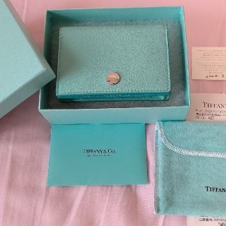 ティファニー(Tiffany & Co.)の☆【なあちゃんさま専用】☆Tiffanyカードケース(名刺入れ/定期入れ)