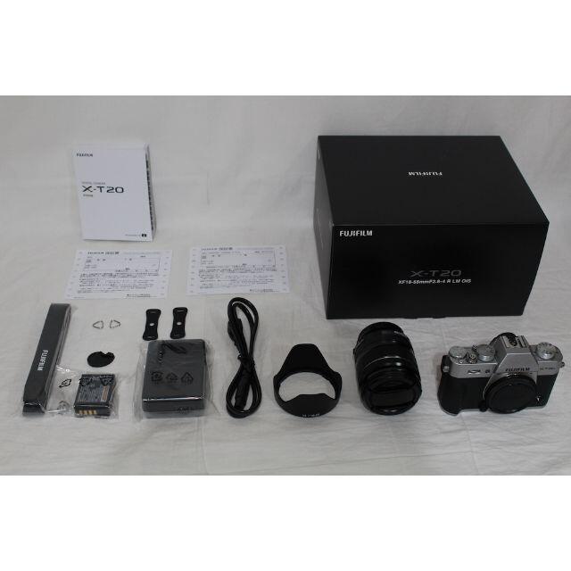 富士フイルム - ★ほぼ新品★ FUJIFILM ミラーレス一眼カメラ X-T20LK-S