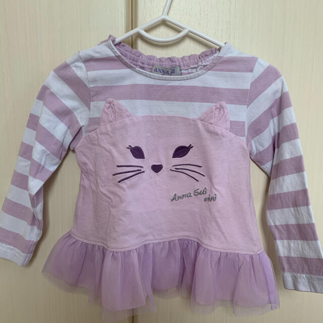 ANNA SUI mini(アナスイミニ)のANNA SUI mini Tシャツ　90 キッズ/ベビー/マタニティのキッズ服女の子用(90cm~)(Tシャツ/カットソー)の商品写真