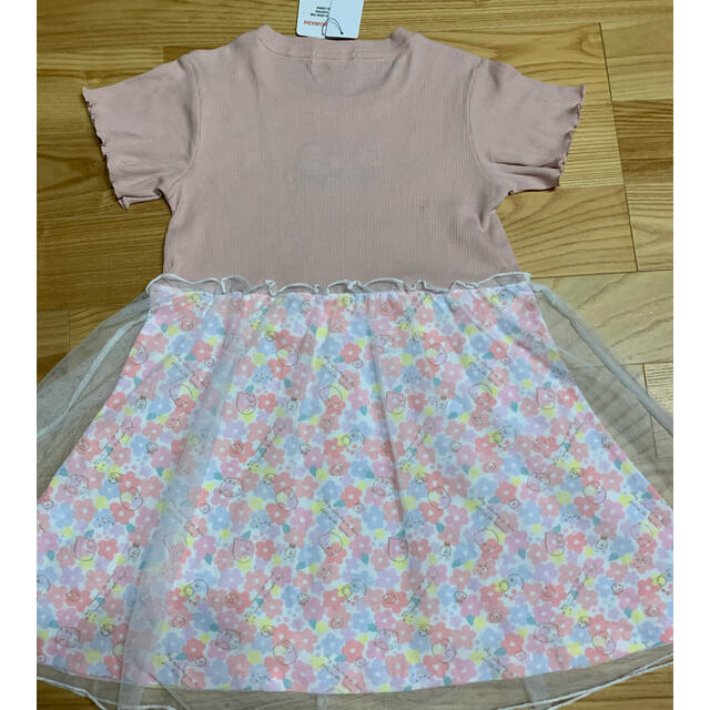 サンエックス(サンエックス)のすみっコぐらし　ワンピース   130 キッズ/ベビー/マタニティのキッズ服女の子用(90cm~)(ワンピース)の商品写真