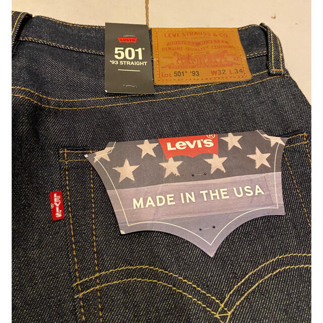 Levi's(リーバイス)のrimpon様専用新品　リーバイス　501 USA製　W32 L34 赤耳　 メンズのパンツ(デニム/ジーンズ)の商品写真