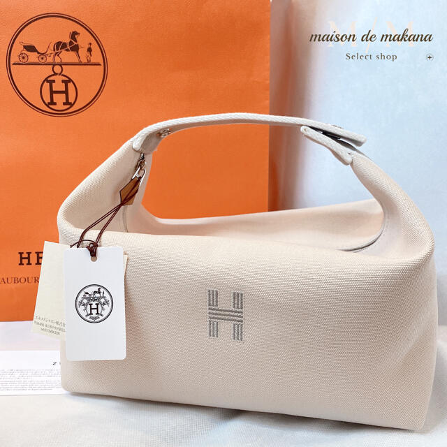 魅力の - Hermes 希少♥新品 GM バニティ ポーチ ブリッドアブラック ...