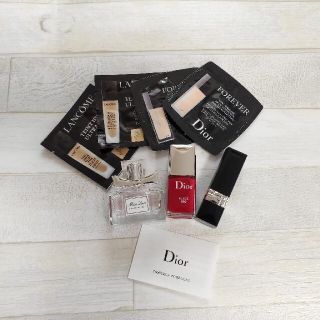 ディオール(Dior)の【未使用】Dior ディオール ミニオードゥトワレ ミニルージュ ミニマニキュア(口紅)