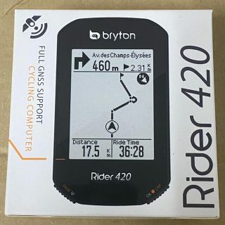 ブライトン(BRAITONE)の美品 bryton ブライトン Rider 420 (パーツ)