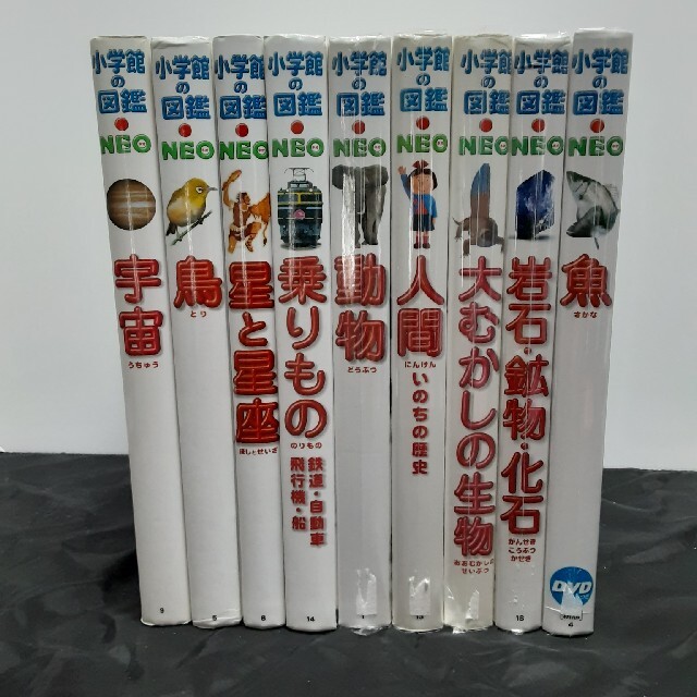 100%正規品 小学館の図鑑 NEO 7冊 もののはじまり館 きっずジャポニカ 100%正規品 小学館の図鑑 NEO 7冊 もののはじまり館 きっずジャポニカ