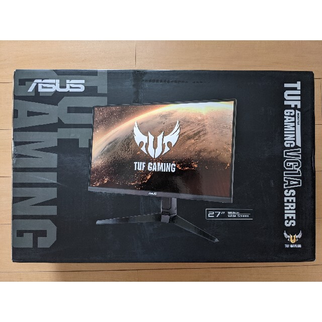 ゲーミングモニター　TUF Gaming VG27AQL1A スマホ/家電/カメラのPC/タブレット(ディスプレイ)の商品写真