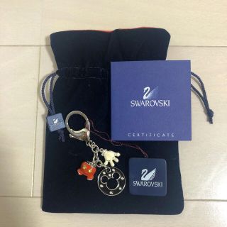 スワロフスキー(SWAROVSKI)のスワロフスキー★チャーム　ディズニー好き必見！！(バッグチャーム)