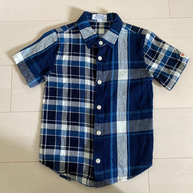 DEUX BLEU 半袖シャツ/キッズ　120 キッズ/ベビー/マタニティのキッズ服男の子用(90cm~)(Tシャツ/カットソー)の商品写真