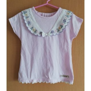 ビケットクラブ(Biquette Club)のビケットクラブ　Ｔシャツ　110　パープル　USED(Tシャツ/カットソー)