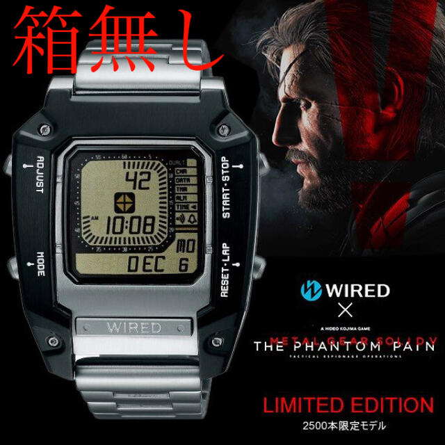 WIRED(ワイアード)のMETAL GEAR SOLID V コラボレーションウオッチ デジボーグ メンズの時計(腕時計(デジタル))の商品写真