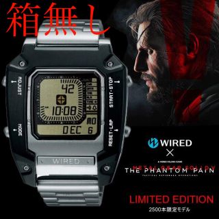 ワイアード(WIRED)のMETAL GEAR SOLID V コラボレーションウオッチ デジボーグ(腕時計(デジタル))