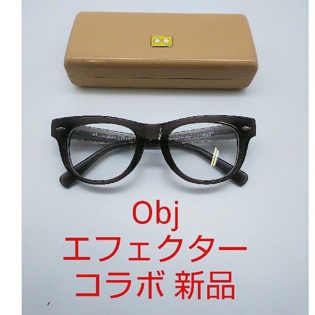 EFFECTOR(エフェクター)のエフェクター Obj コラボメガネ メンズのファッション小物(サングラス/メガネ)の商品写真