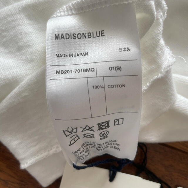 週末まで値下げ新品　タグ付き　マルティニーク 別注　マディソンブルー  Tシャツ