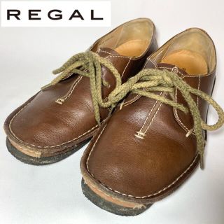 リーガル(REGAL)のREGAL リーガル　モカシン　F31A ブラウンレザー、スエード　23.5cm(スリッポン/モカシン)