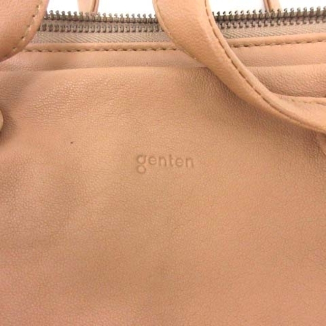 genten(ゲンテン)のゲンテン genten ハンドバッグ トッカーレ シープ 羊革 グレージュ  レディースのバッグ(ハンドバッグ)の商品写真