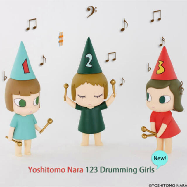 ❸ ラストプライス　奈良美智 フィギュア ドラミング　123 Drumming