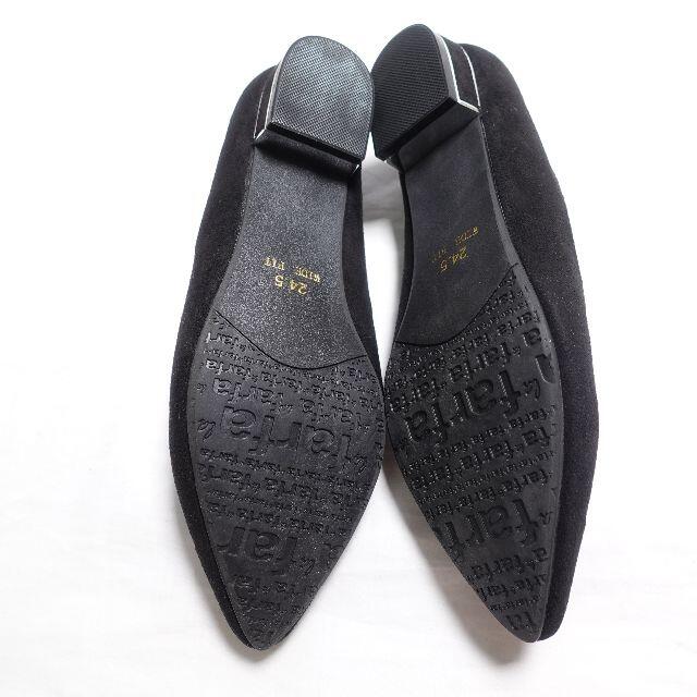 LAFARFASHOES　フラットパンプス　レディース　ブラック レディースの靴/シューズ(ハイヒール/パンプス)の商品写真