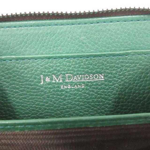 J&M DAVIDSON(ジェイアンドエムデヴィッドソン)のジェイ&エムデヴィッドソン コンパクト財布 コインケース 小銭入れ グリーン レディースのレディース その他(その他)の商品写真