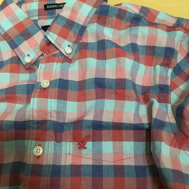 American Eagle(アメリカンイーグル)のAMERICAN EAGLE OUTFITTERS チェックシャツ メンズのトップス(シャツ)の商品写真