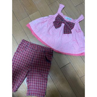 ファミリア(familiar)のfamiliar 80 セットアップ　女の子(シャツ/カットソー)