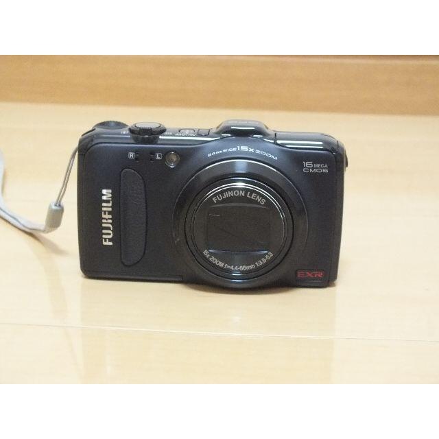 富士フイルム(フジフイルム)のFUJIFILM デジタルカメラ FinePix F600EXR ブラック  スマホ/家電/カメラのカメラ(コンパクトデジタルカメラ)の商品写真