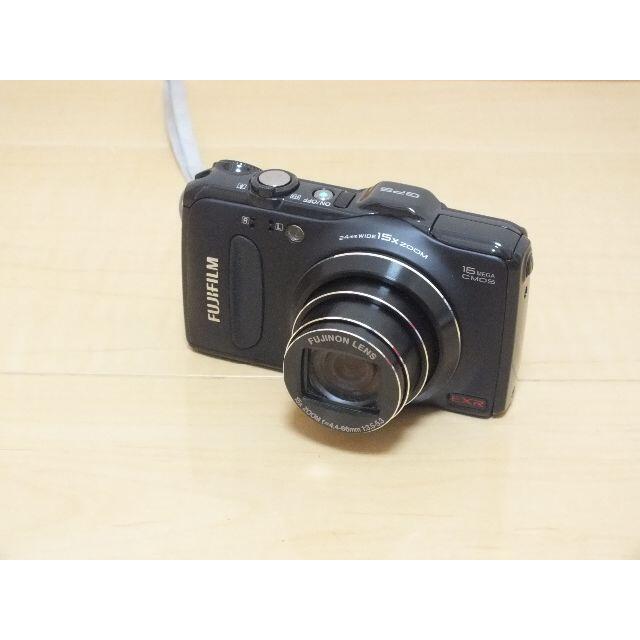 富士フイルム(フジフイルム)のFUJIFILM デジタルカメラ FinePix F600EXR ブラック  スマホ/家電/カメラのカメラ(コンパクトデジタルカメラ)の商品写真