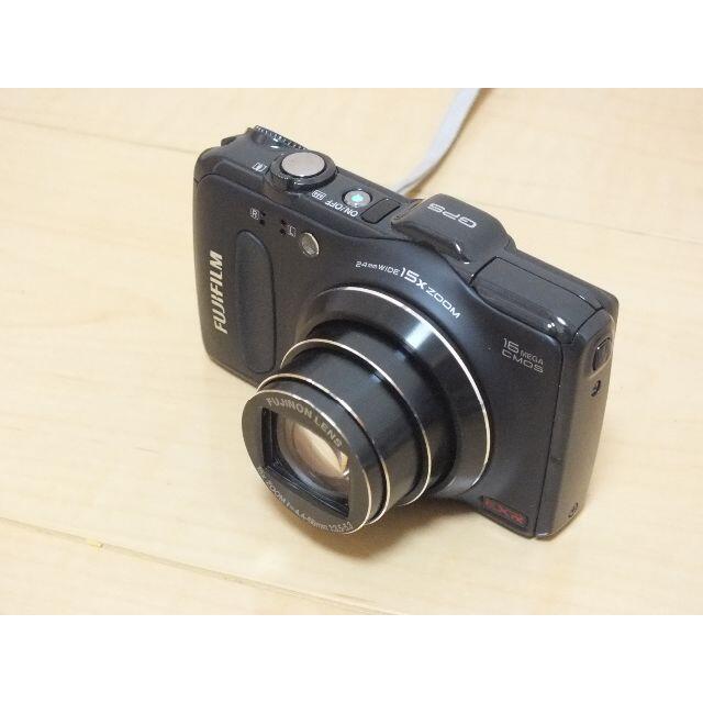 富士フイルム(フジフイルム)のFUJIFILM デジタルカメラ FinePix F600EXR ブラック  スマホ/家電/カメラのカメラ(コンパクトデジタルカメラ)の商品写真